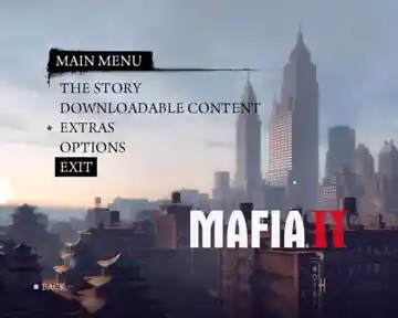 Mafia 2 (USA) screen shot title